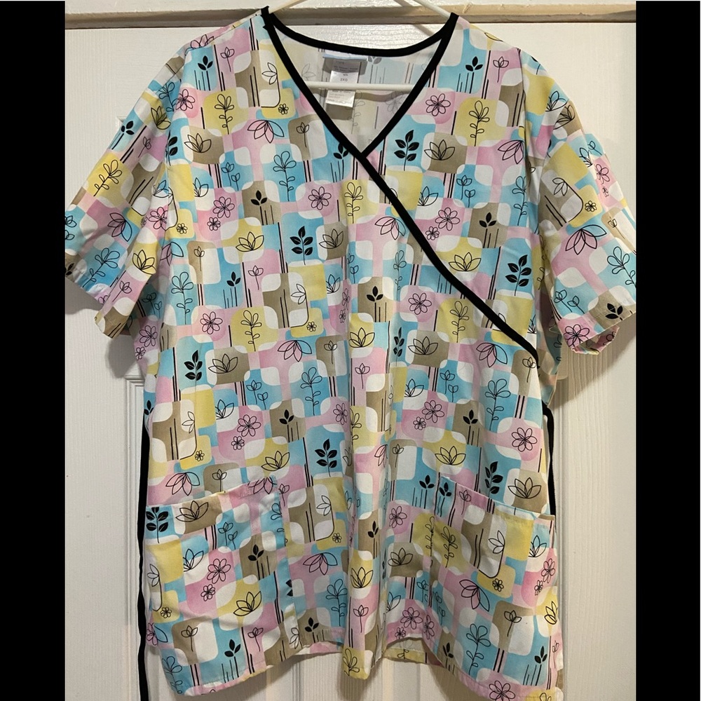 2xl SB scrub top